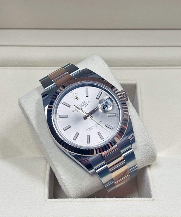 Rolex Datejust 41mm esfera sundust / 126331 / Oro rosa