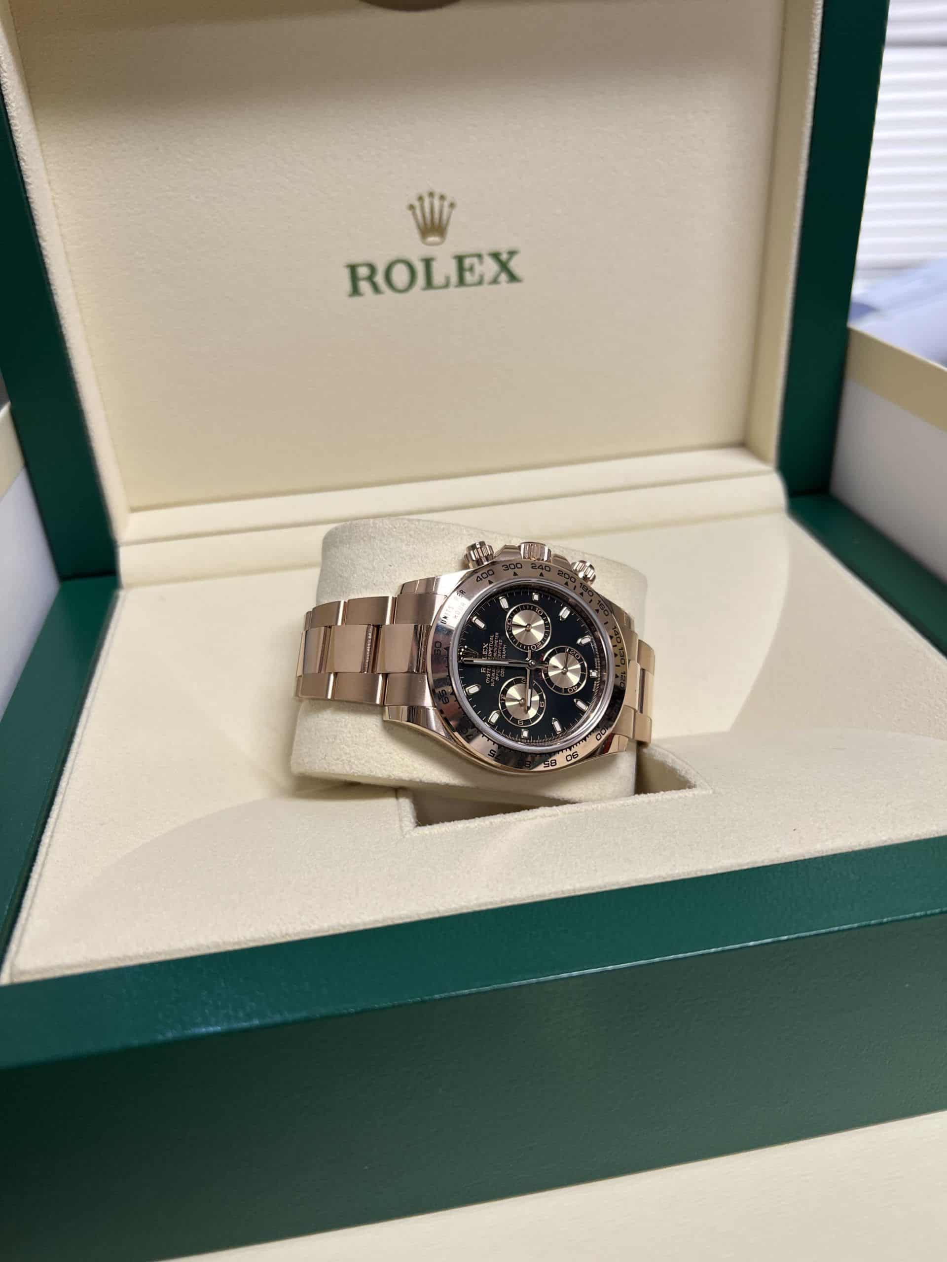 Rolex Daytona Oro Rosa / Esfera Chocolate / 116505-0013 / 2022 - Imagen 2