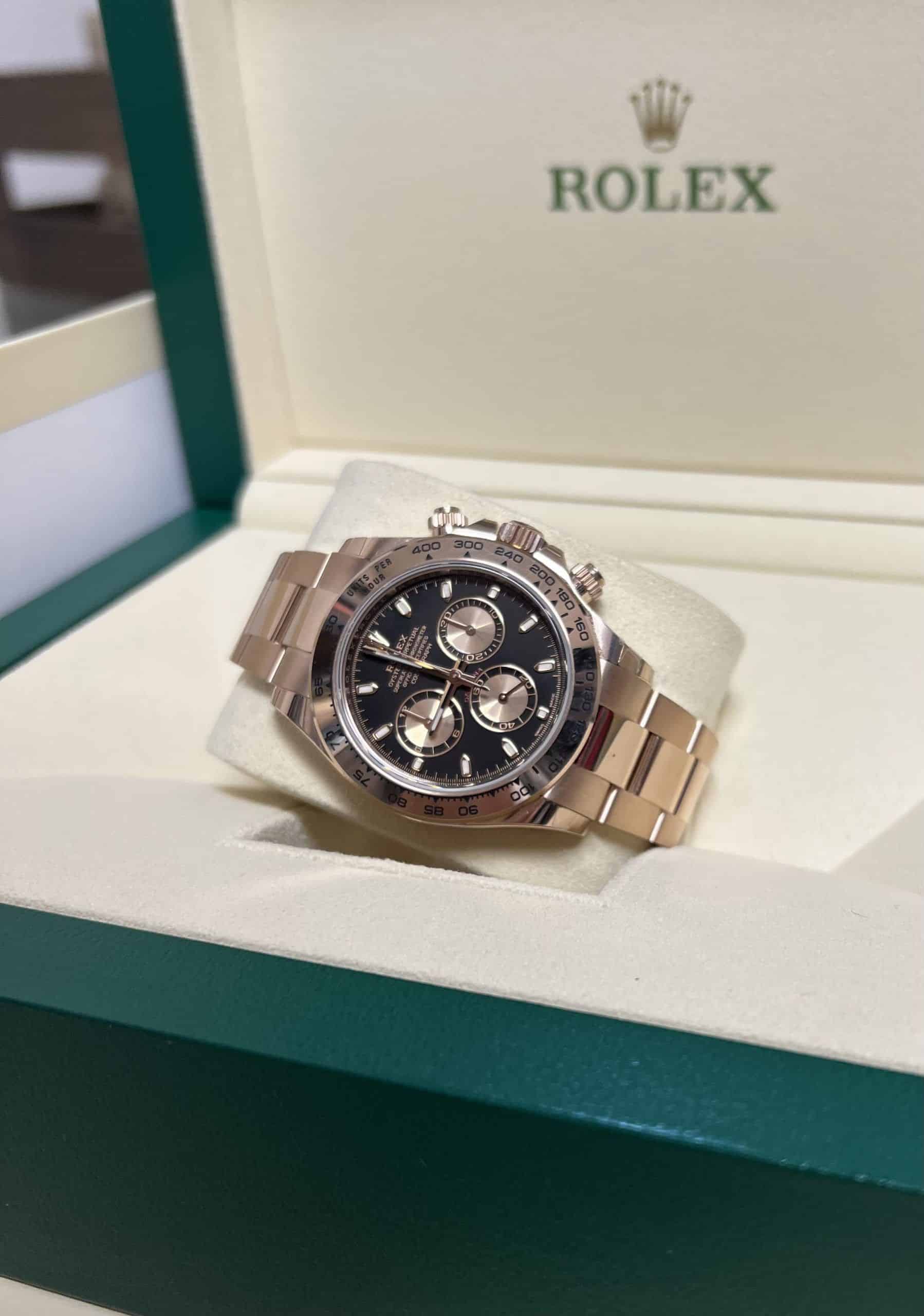 Rolex Daytona Oro Rosa / Esfera Chocolate / 116505-0013 / 2022 - Imagen 3