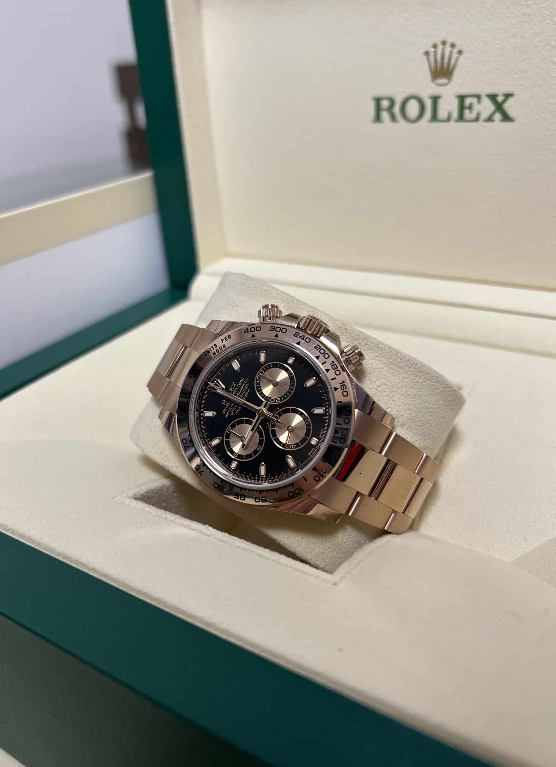 Rolex Daytona Oro Rosa / Esfera Chocolate / 116505-0013 / 2022