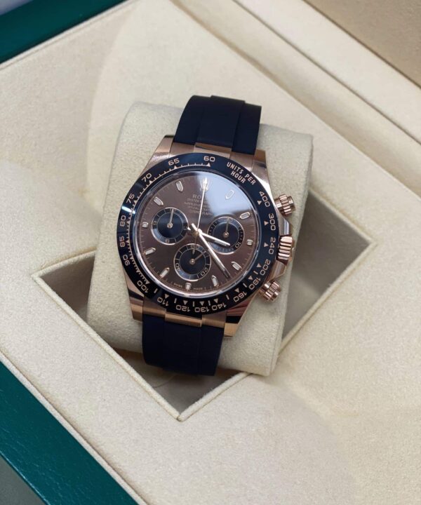 Rolex Daytona Oysterflex Chocolate / 116515LN / 2021 - Imagen 4