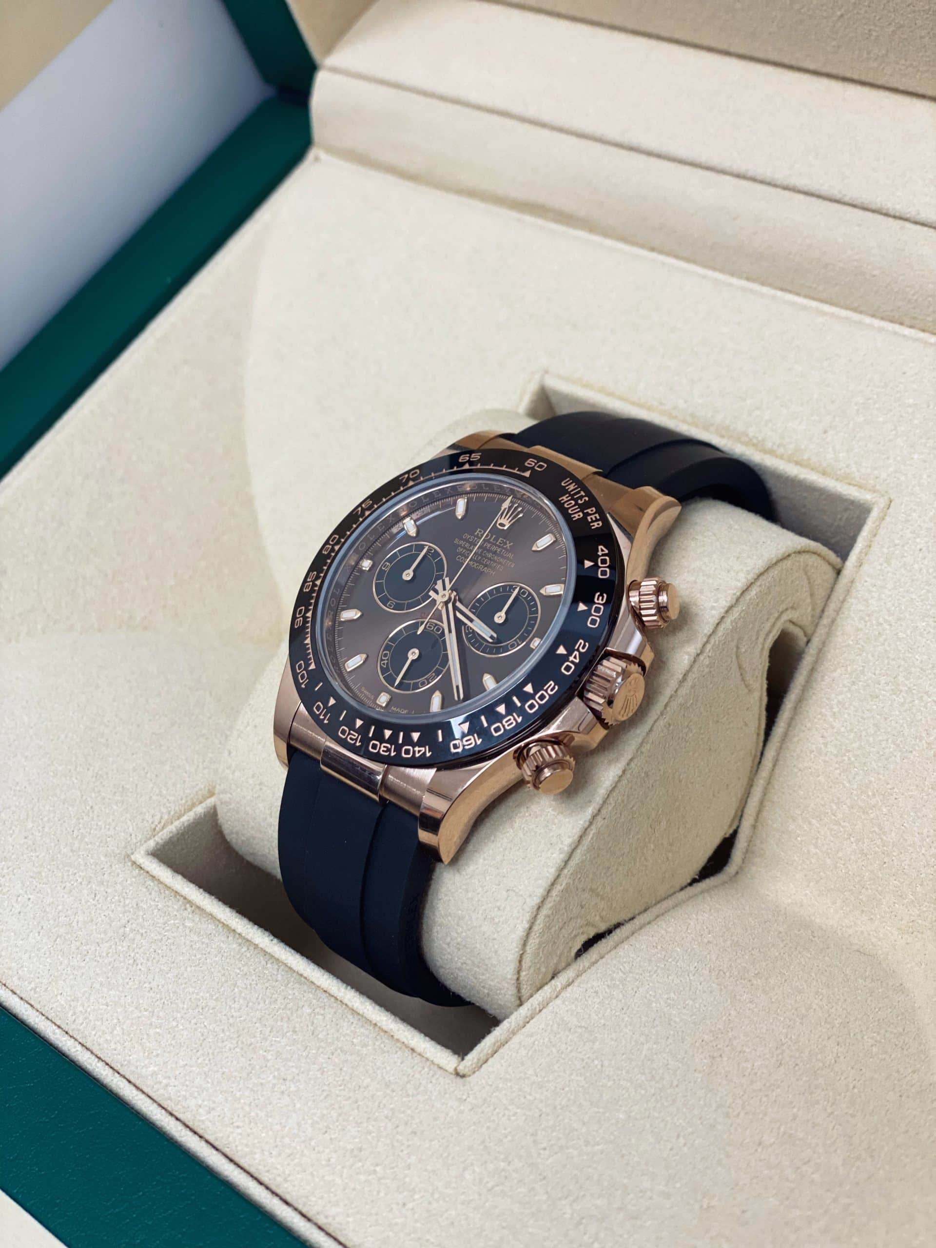 Rolex Daytona Oysterflex Chocolate / 116515LN / 2021