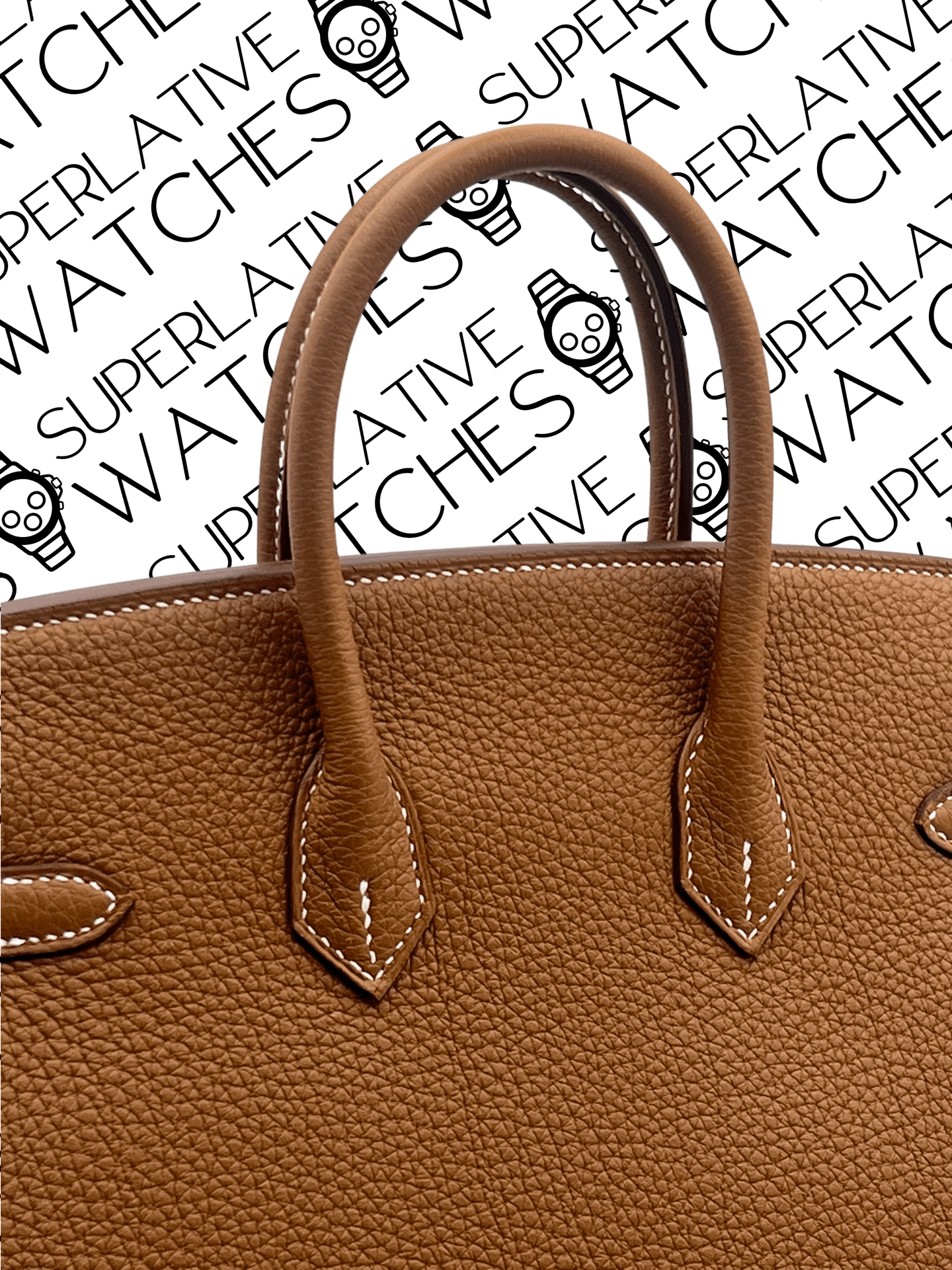 Hermès Birkin 30 / Gold / Togo / Palladium Hardware - Imagen 4