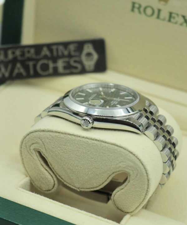Rolex Datejust 41mm esfera verde estriada / 126300 / 2023 - Imagen 3