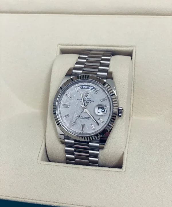 Rolex Day-Date 40 mm / Meteorite Dial / 228239-0055 / 2021