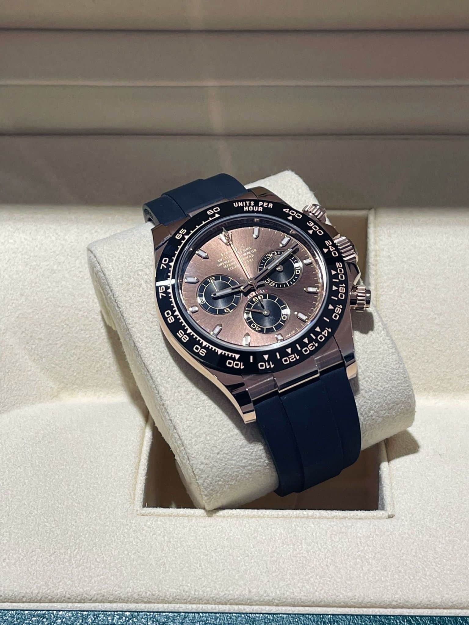 Rolex Daytona Oysterflex Chocolate / 116515LN / 2021