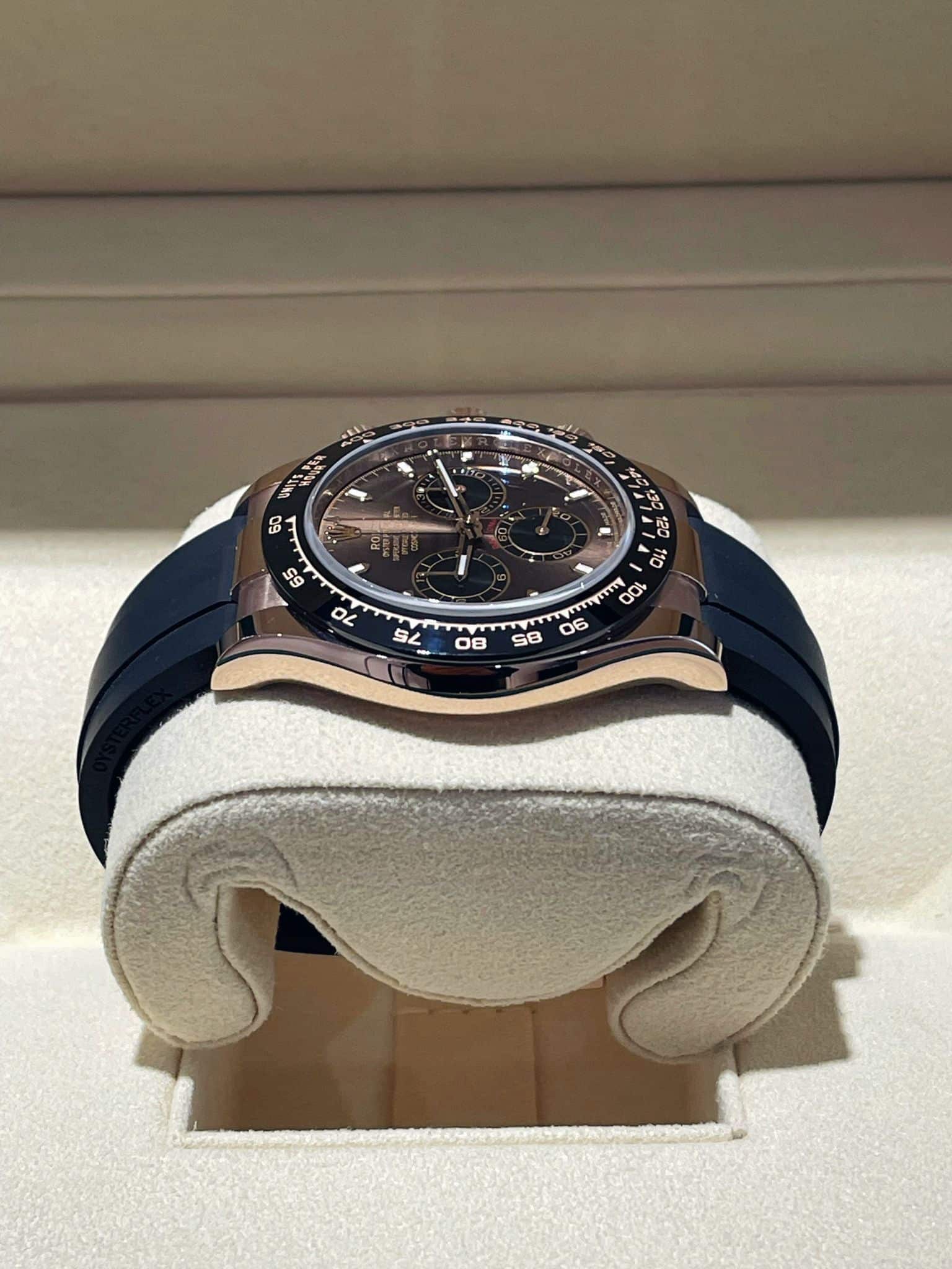 Rolex Daytona Oysterflex Chocolate / 116515LN / 2021 - Imagen 3