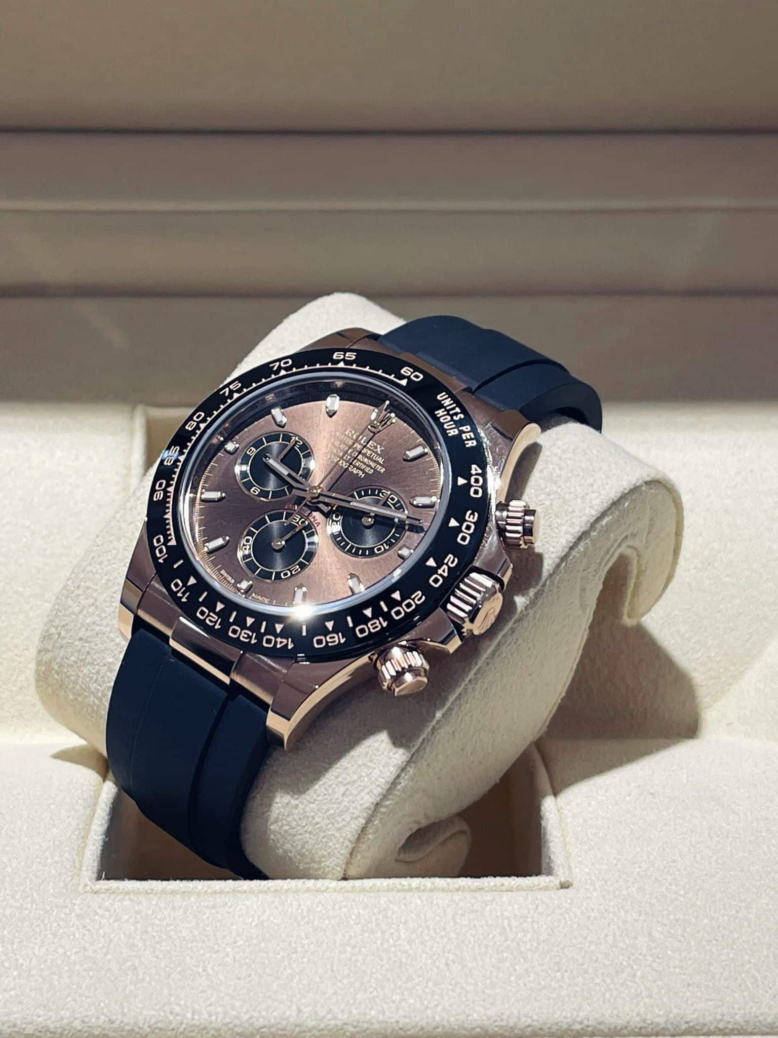 Rolex Daytona Oysterflex Chocolate / 116515LN / 2021 - Imagen 6