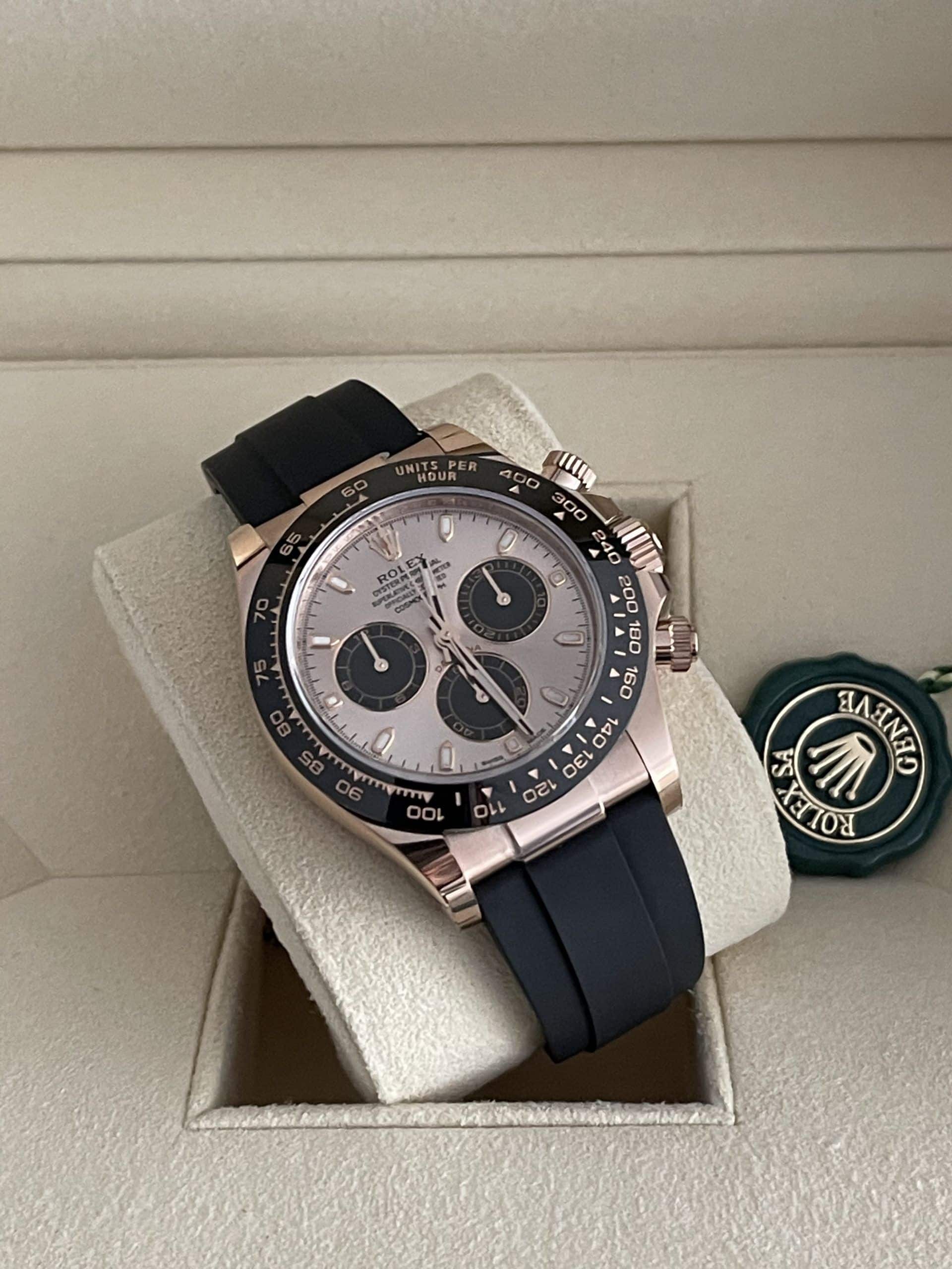 Rolex Daytona Oysterflex / Rosegold / 116515LN-0018 / 2021