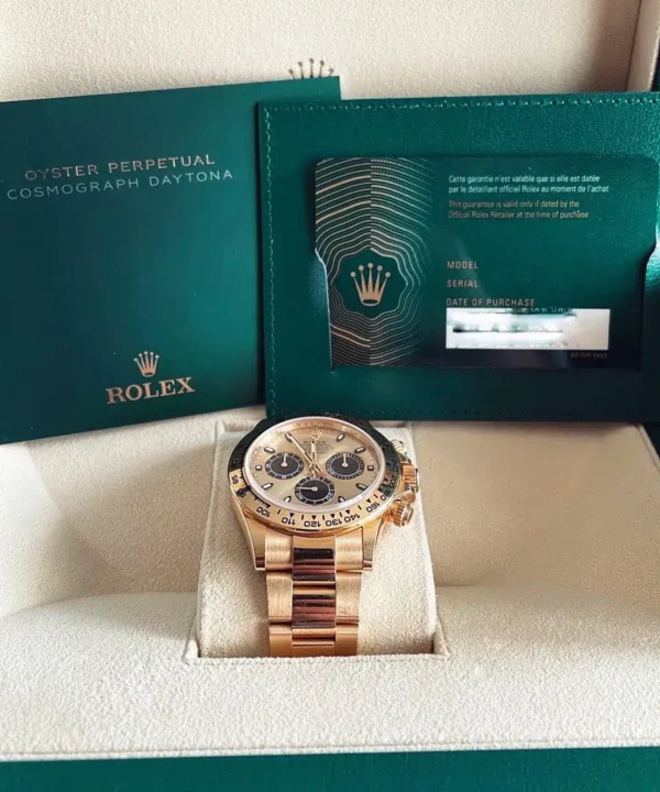 Alternative view of Rolex Daytona / Oro amarillo / 116508 / 2021