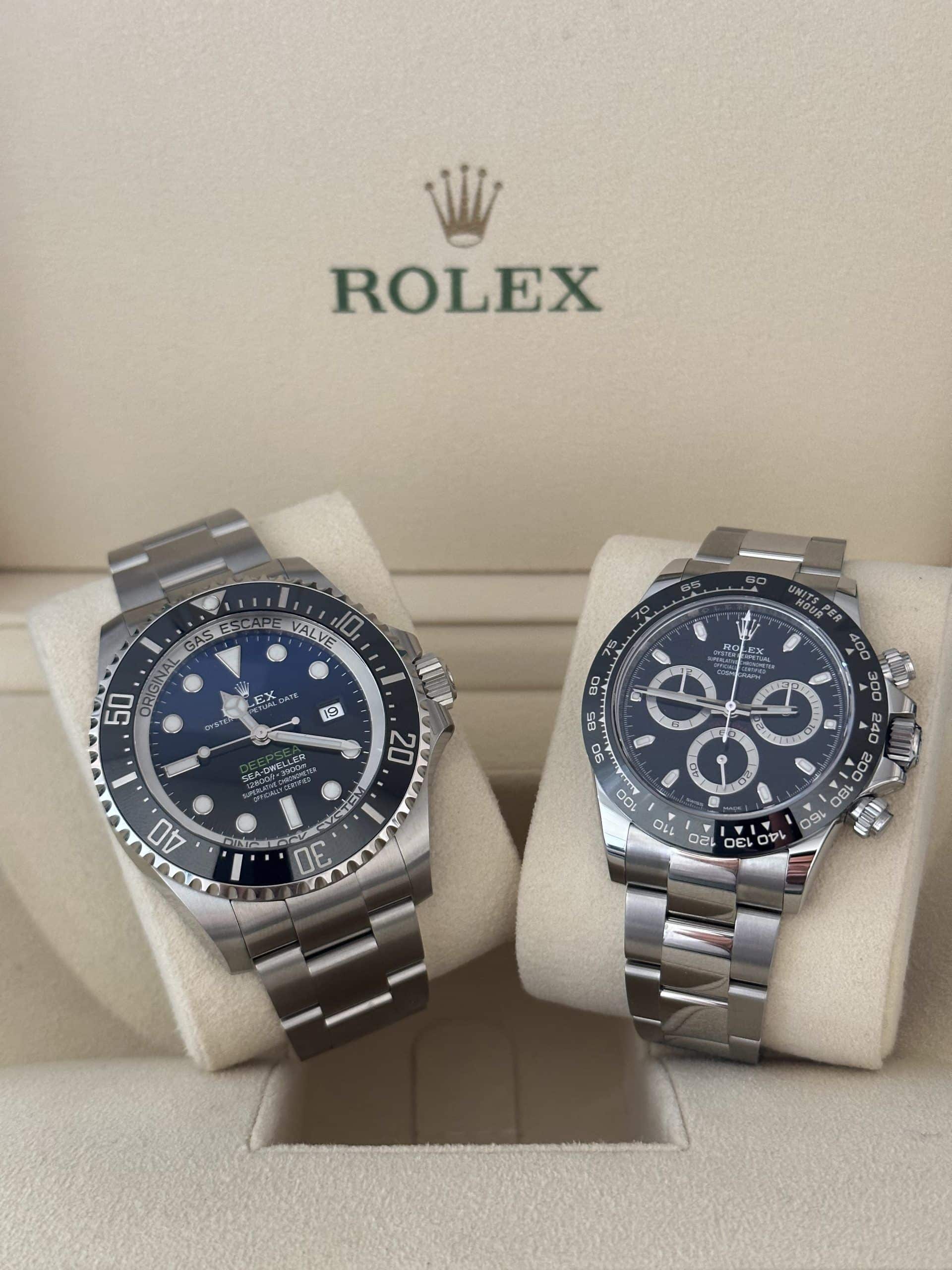 Rolex Daytona 116500LN / Rolex Sea Dweller Deep Sea 2023