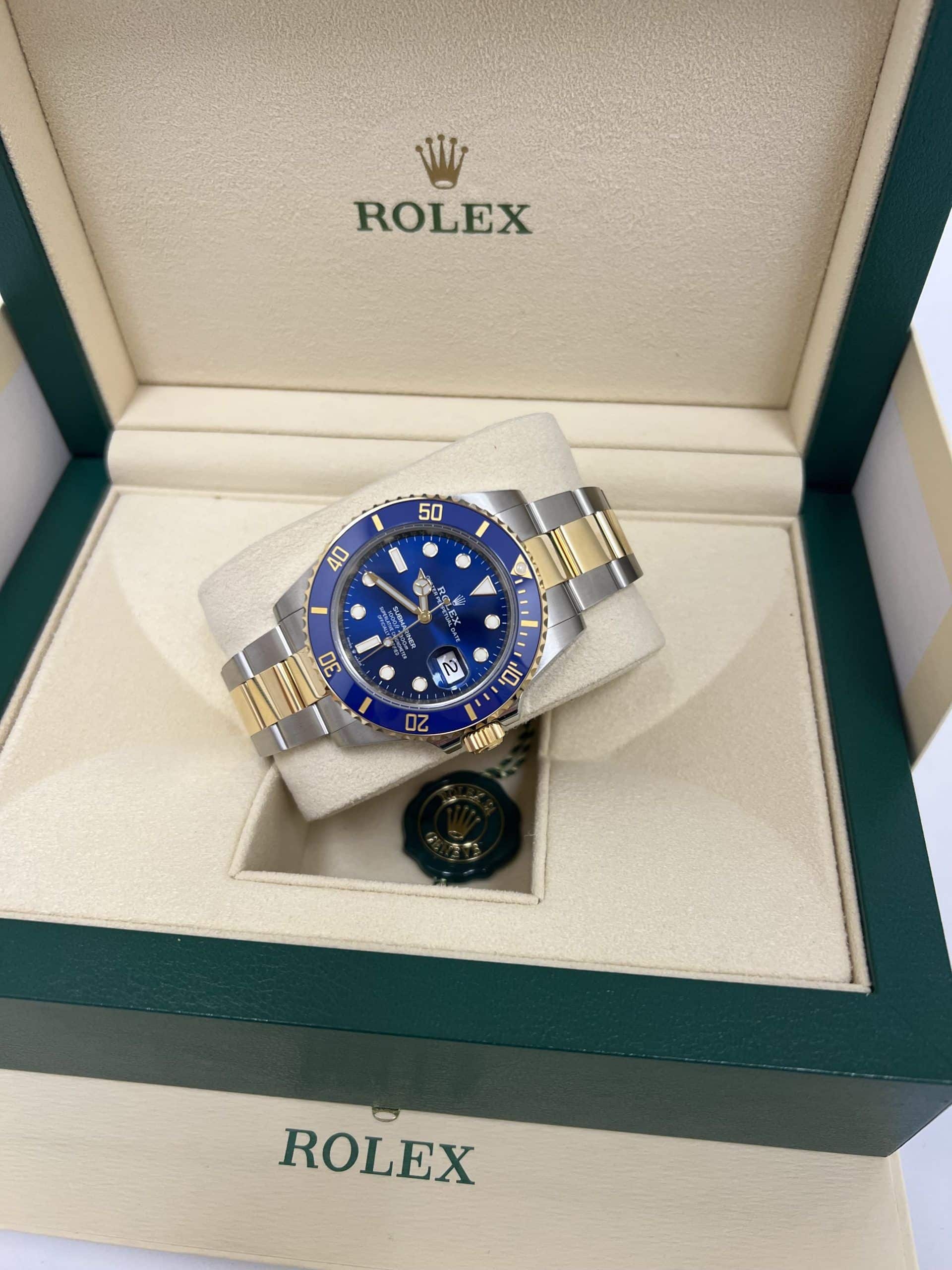 Rolex Submariner Date mixto 41mm / 126613LB / 2022 - Imagen 3