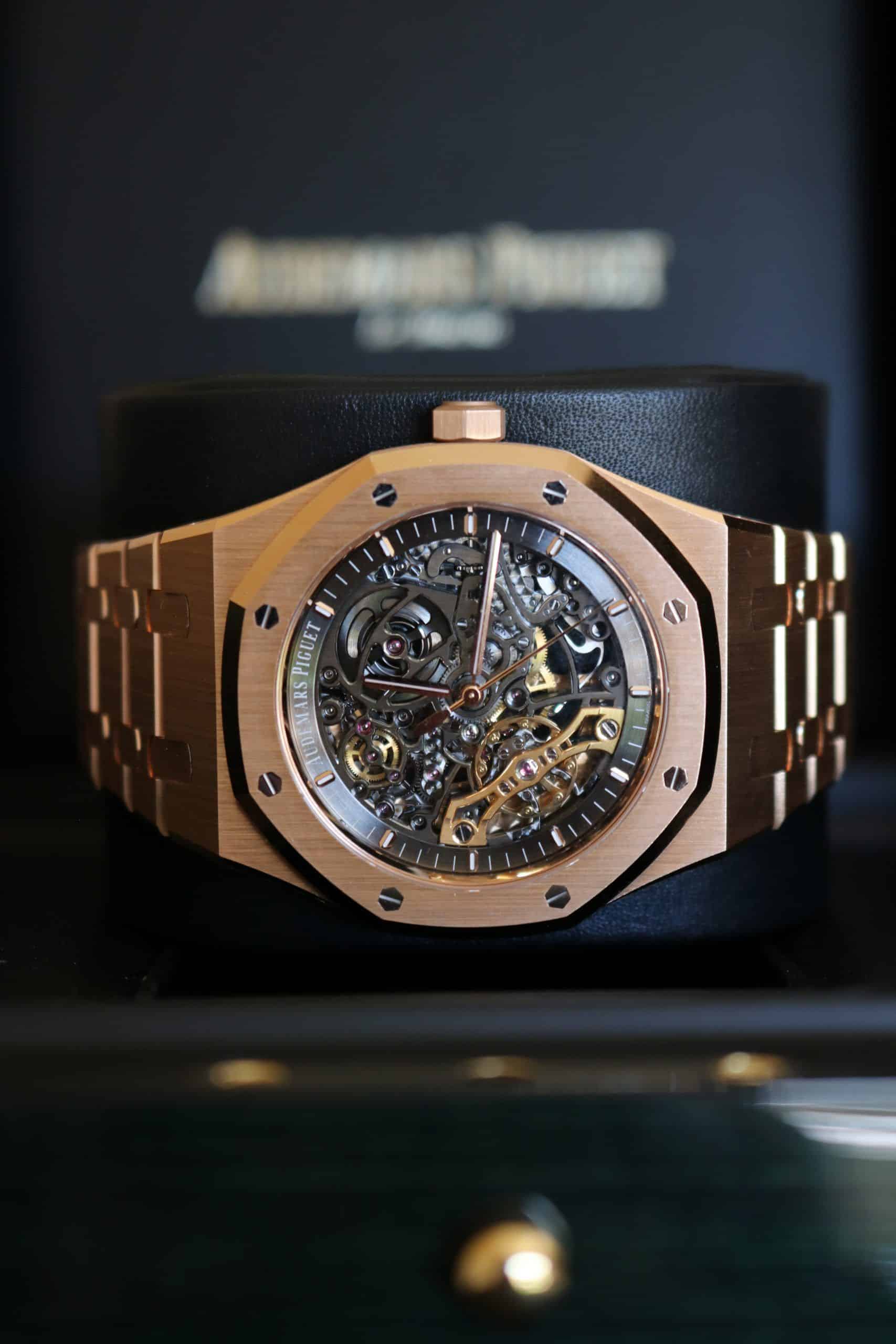 Audemars Piguet Royal Oak Oro Rosa Skeleton / 15407OR / 2020 - Imagen 2