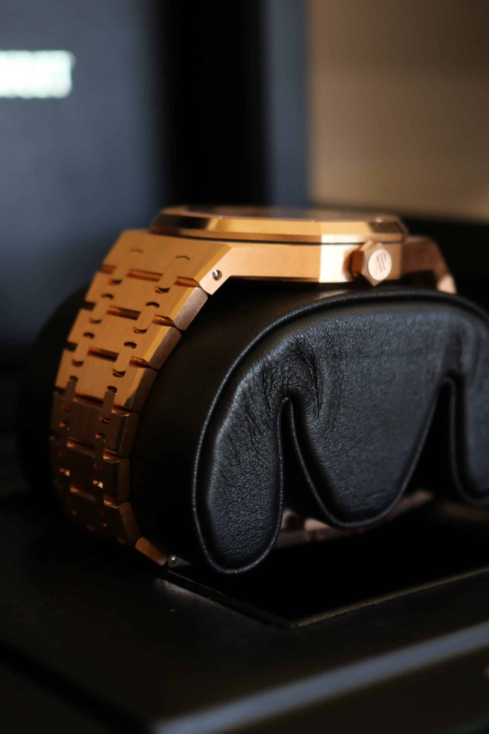 Audemars Piguet Royal Oak Oro Rosa Skeleton / 15407OR / 2020 - Imagen 4