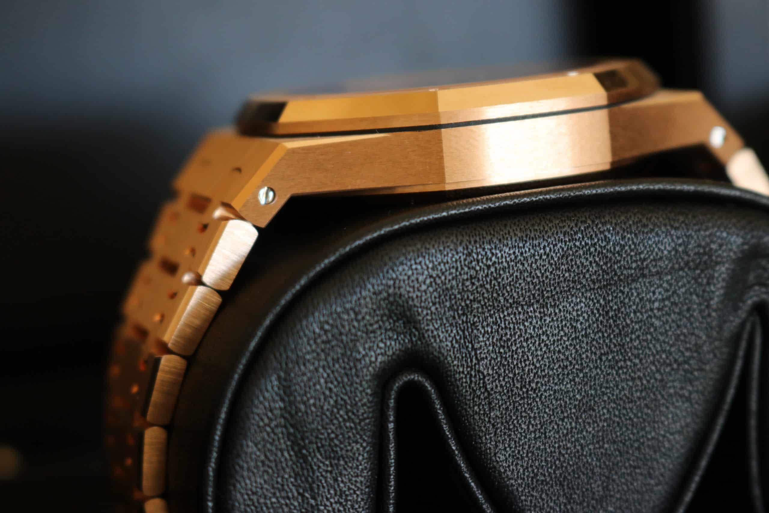 Audemars Piguet Royal Oak Oro Rosa Skeleton / 15407OR / 2020 - Imagen 6