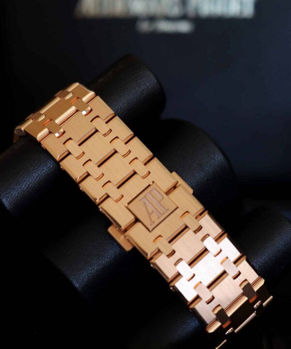 Audemars Piguet Royal Oak Oro Rosa Skeleton / 15407OR / 2020 - Imagen 7