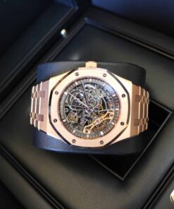 Audemars Piguet Royal Oak Oro Rosa Skeleton / 15407OR / 2020