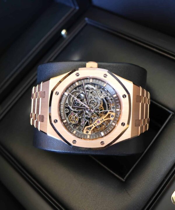 Audemars Piguet Royal Oak Oro Rosa Skeleton / 15407OR / 2020