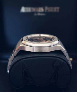 Alternative view of Audemars Piguet Royal Oak Skeleton / 15407ST / 2024