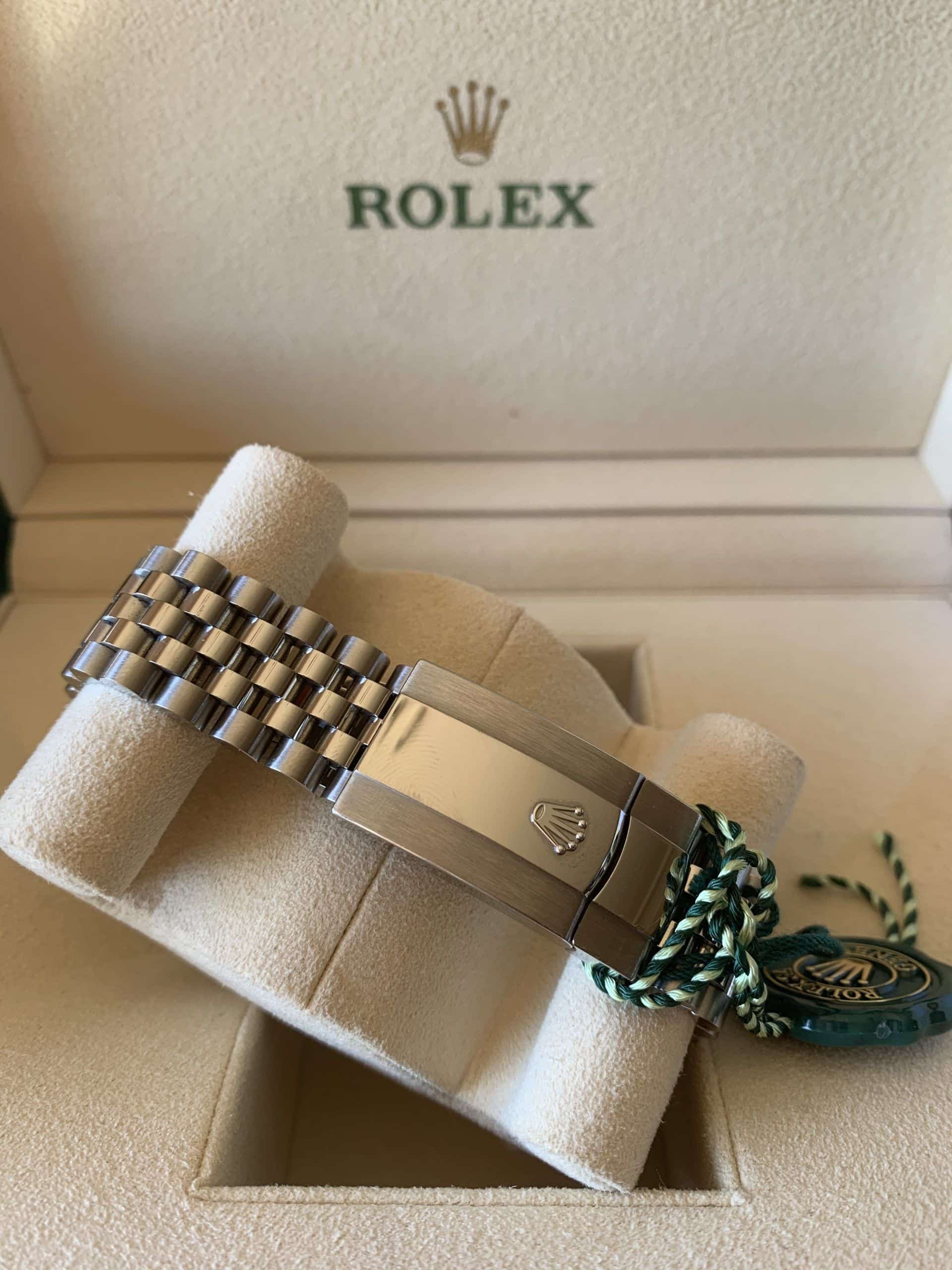 Rolex Datejust 41mm Rhodium Dial - bisel estriado / jubilee / 126334 / 2020 - Imagen 4