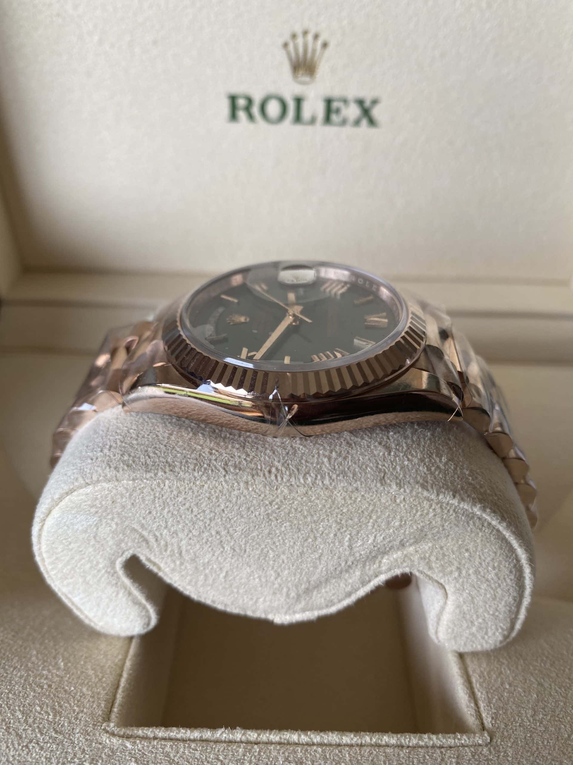 Rolex Day‑Date President Olive Dial / 228235 / 2020 - Imagen 2