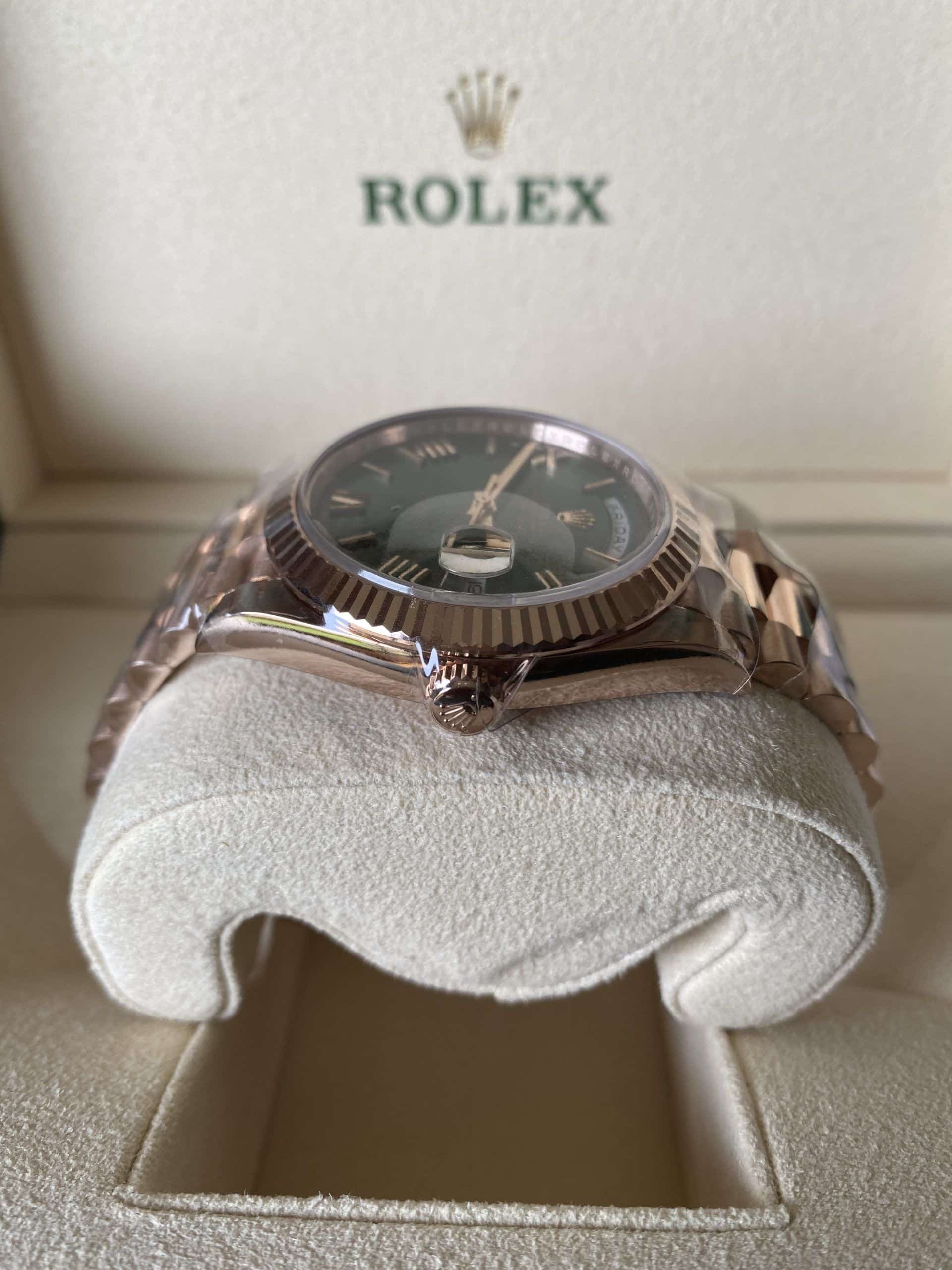 Rolex Day‑Date President Olive Dial / 228235 / 2020 - Imagen 3