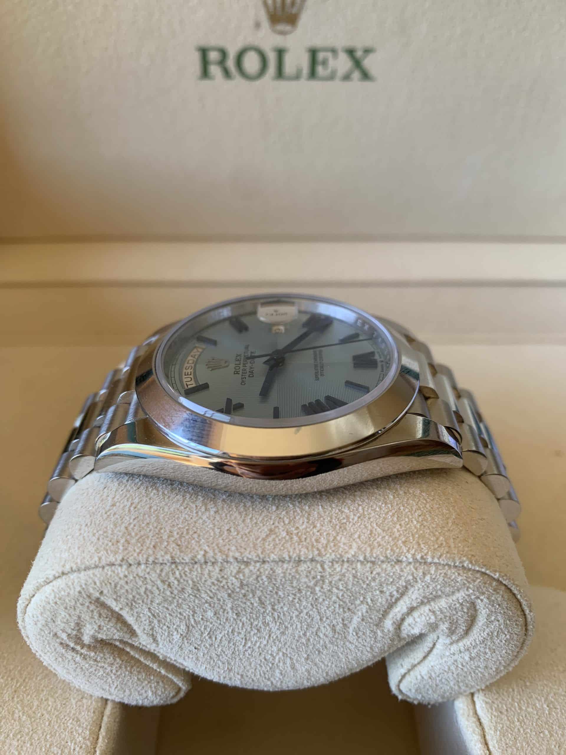 Rolex Day‑Date Platinum / 228206 / 2019 - Imagen 3