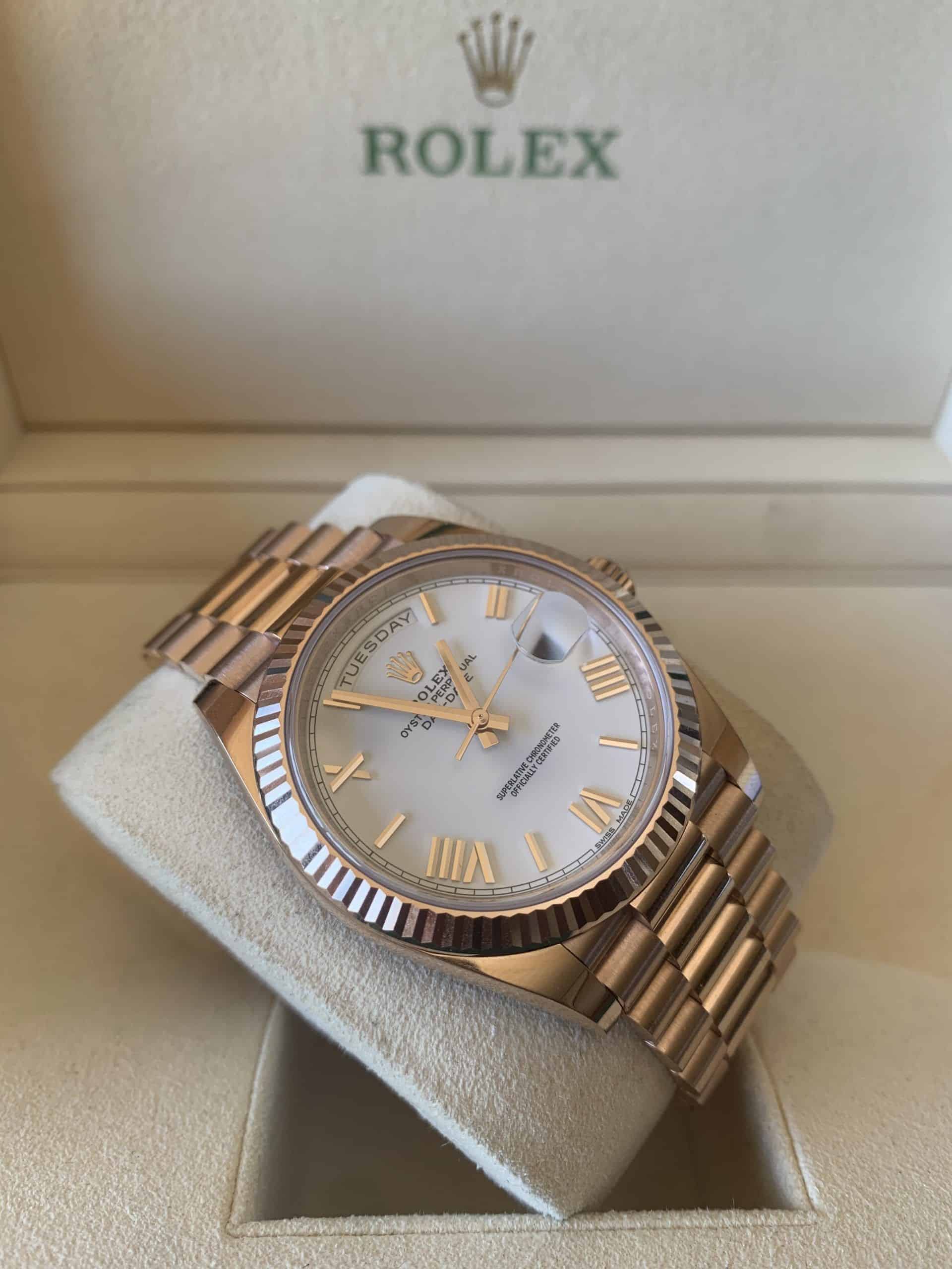 Rolex Day‑Date Rose Gold / 228235 / 2018