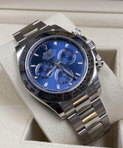 Rolex Daytona Oro Blanco / Blue Dial / 116509 / 2022