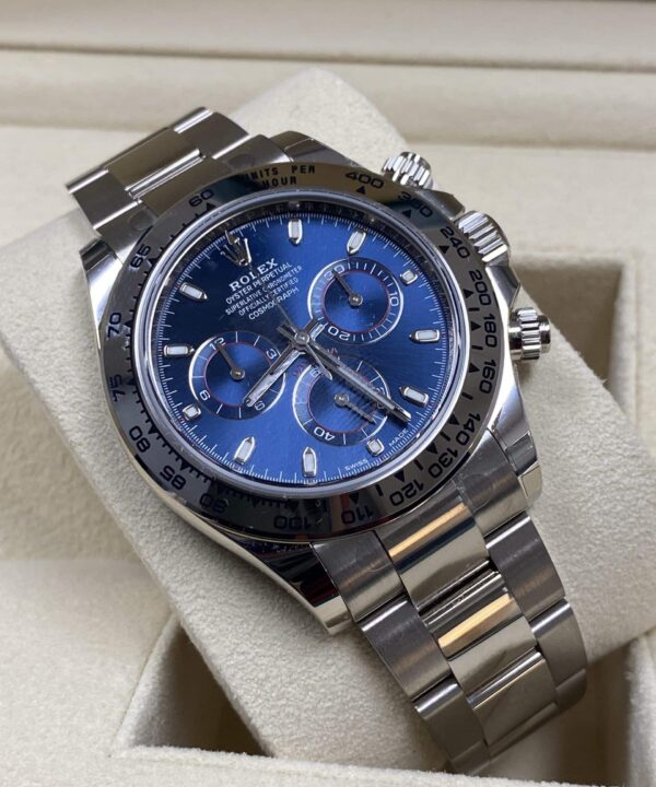 Rolex Daytona Oro Blanco / Blue Dial / 116509 / 2022