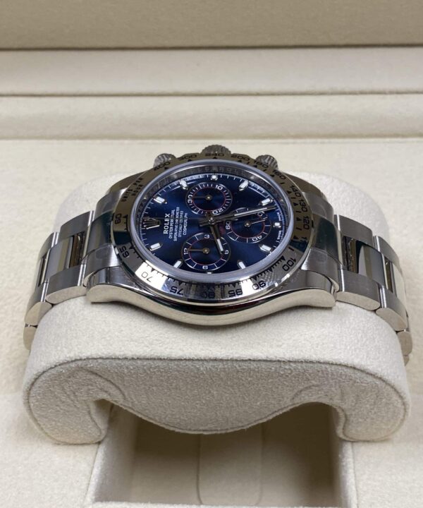 Rolex Daytona Oro Blanco / Blue Dial / 116509 / 2022 - Imagen 3