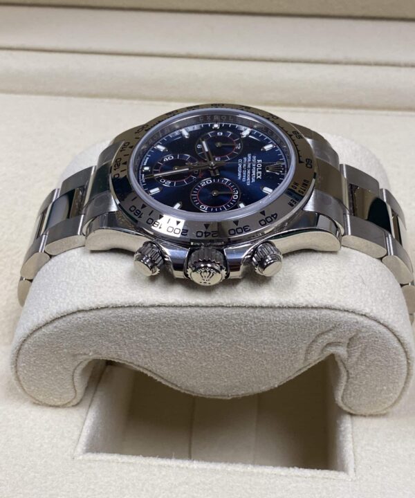 Rolex Daytona Oro Blanco / Blue Dial / 116509 / 2022 - Imagen 4