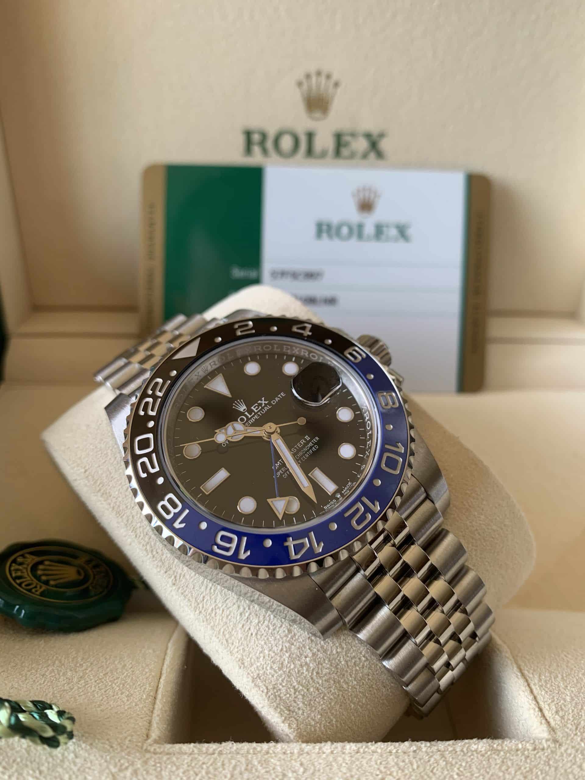 Rolex Gmt Master II Batman / 126710BLNR / 2020