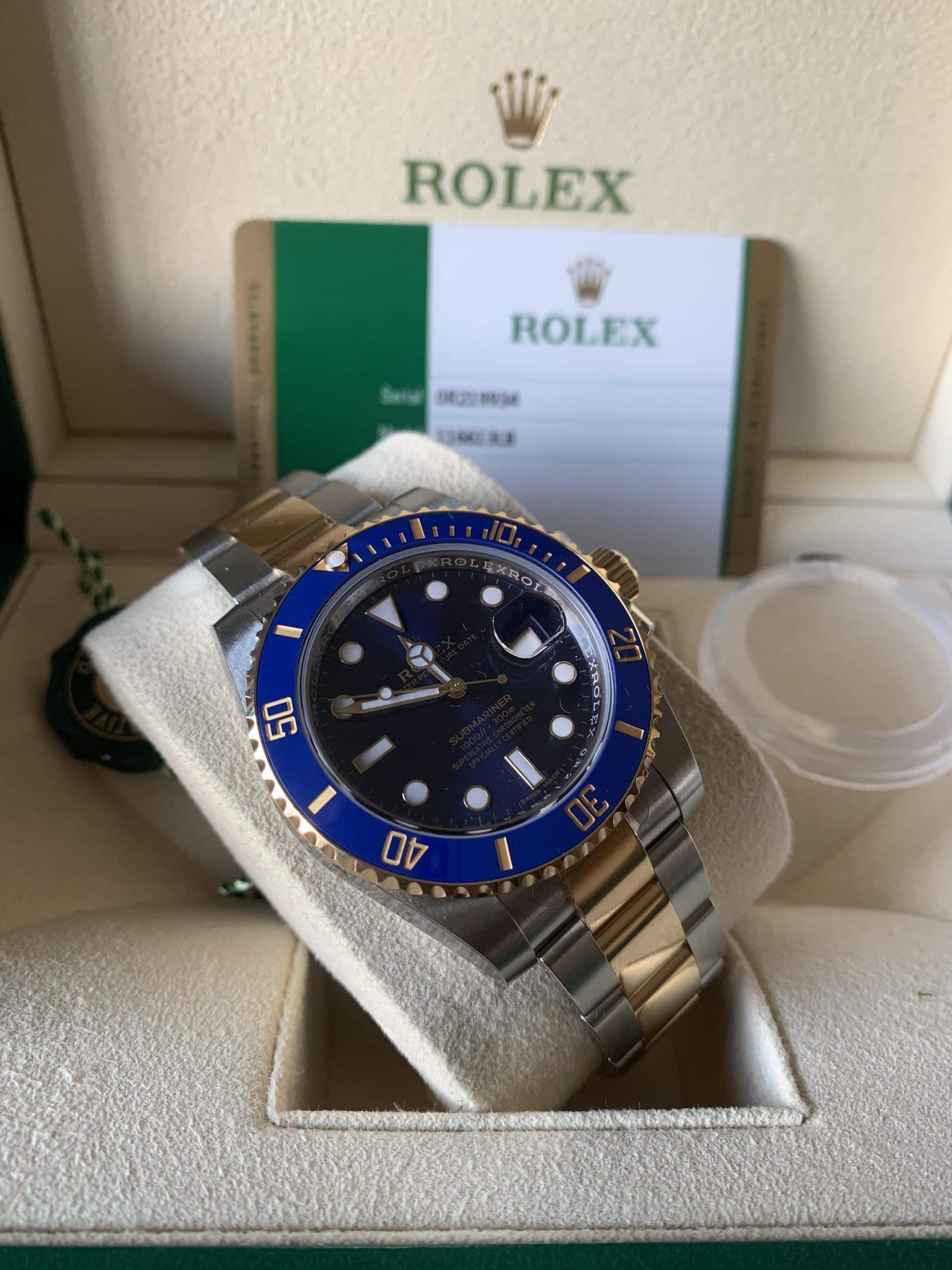 Rolex Submariner Date / 116613LB / 2020 Full Stickers