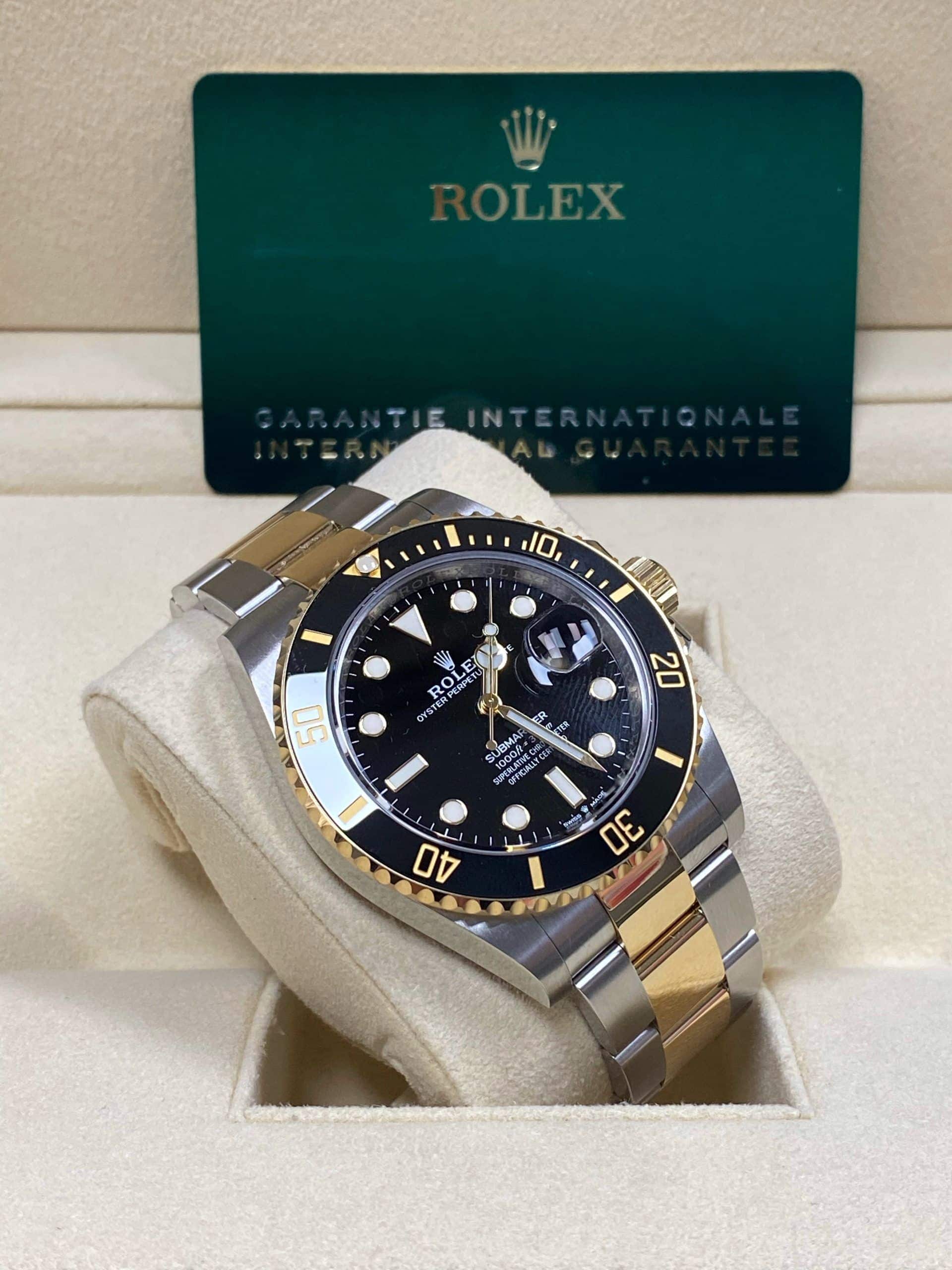 Rolex Submariner Date Negro Acero y Oro / 126613LN / Nuevo