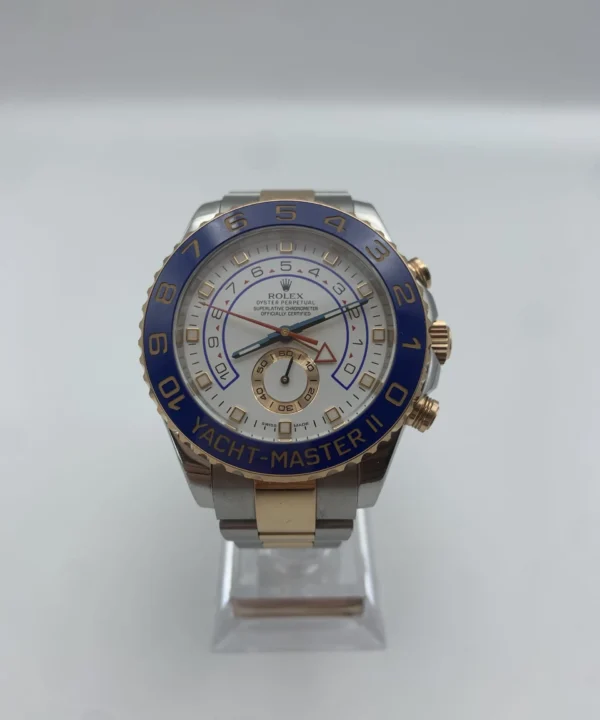 Alternative view of Rolex Yacht Master II Steel Rose Gold / 116681 / 2011
