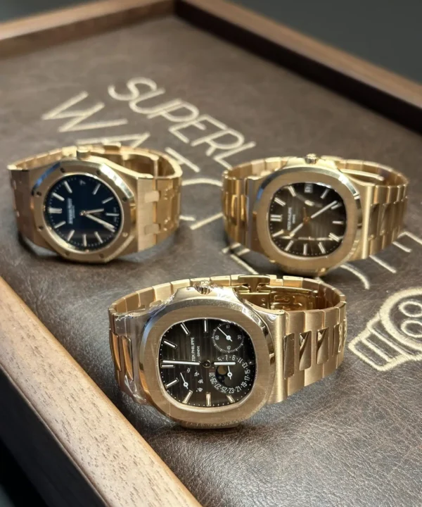 Patek Philippe Nautilus 5712/1r y 5711/1r / Audemars Piguet 15202or - Imagen 3