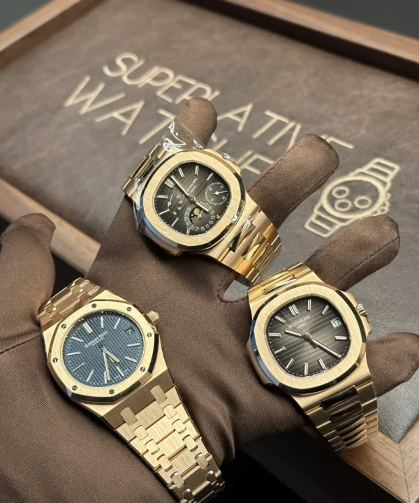 Patek Philippe Nautilus 5712/1r y 5711/1r / Audemars Piguet 15202or - Imagen 4