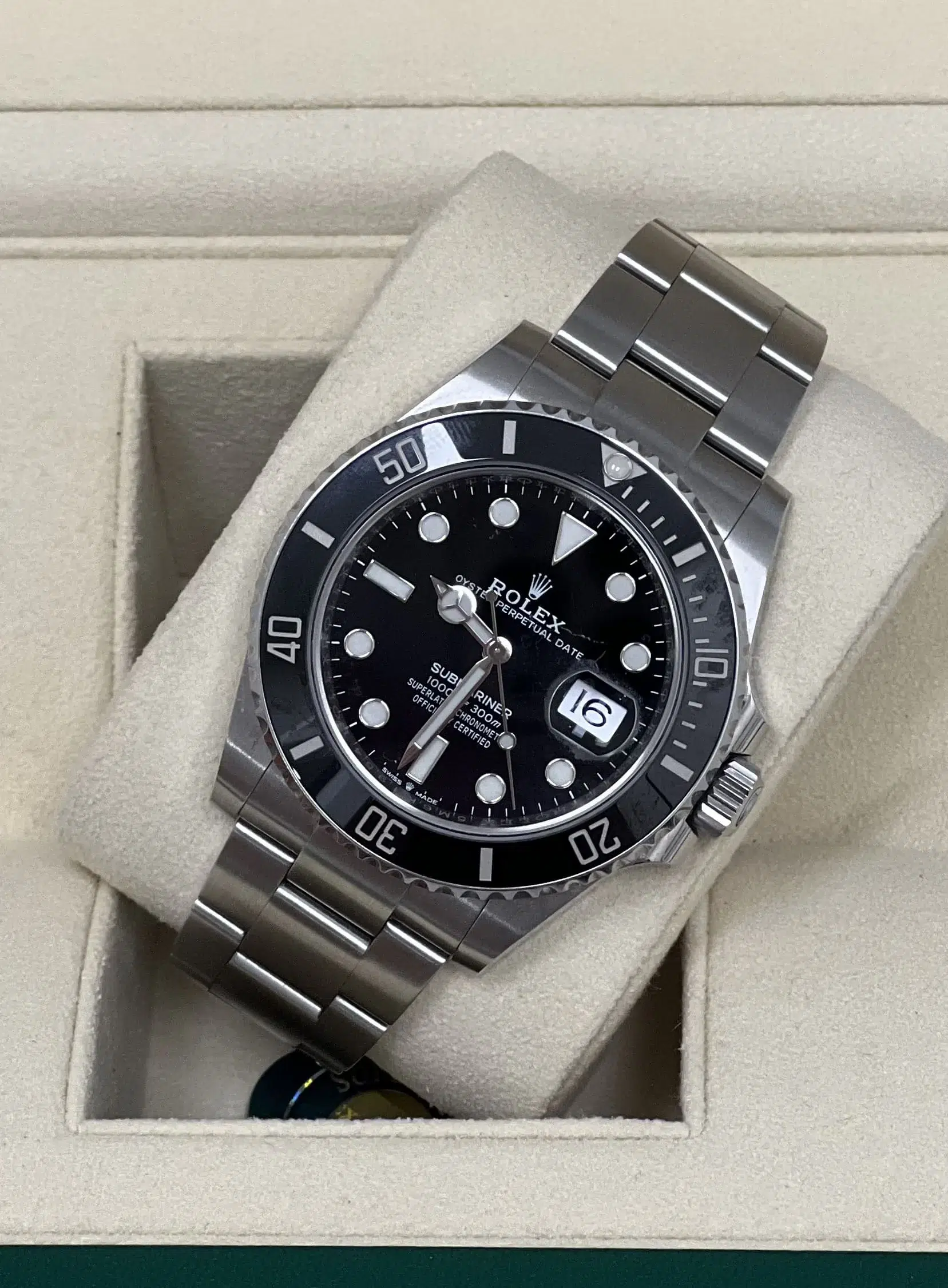 Rolex Submariner Date negro 41mm / 126610LN / 2022