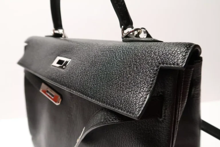 Textura de la piel Chèvre de Coromandel de Hermès