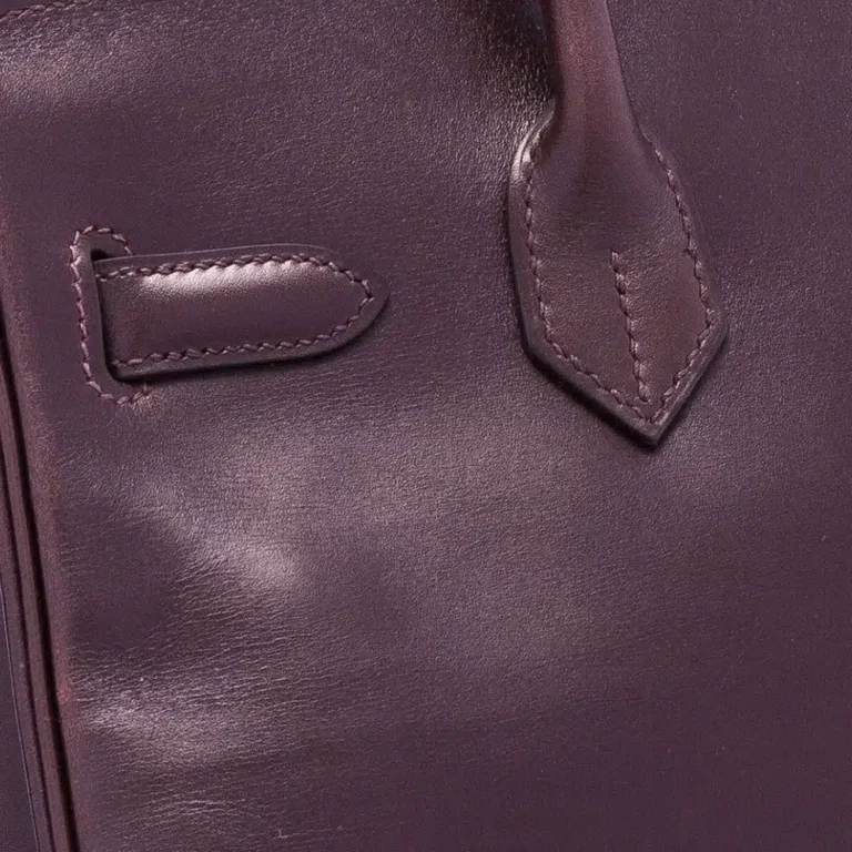 Textura de la piel Box Calf de Hermès