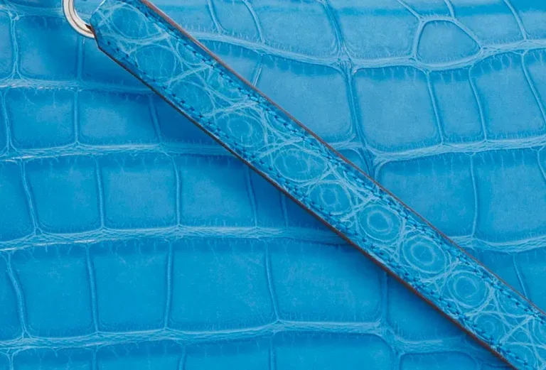 Textura de la piel de cocodrilo de Hermès