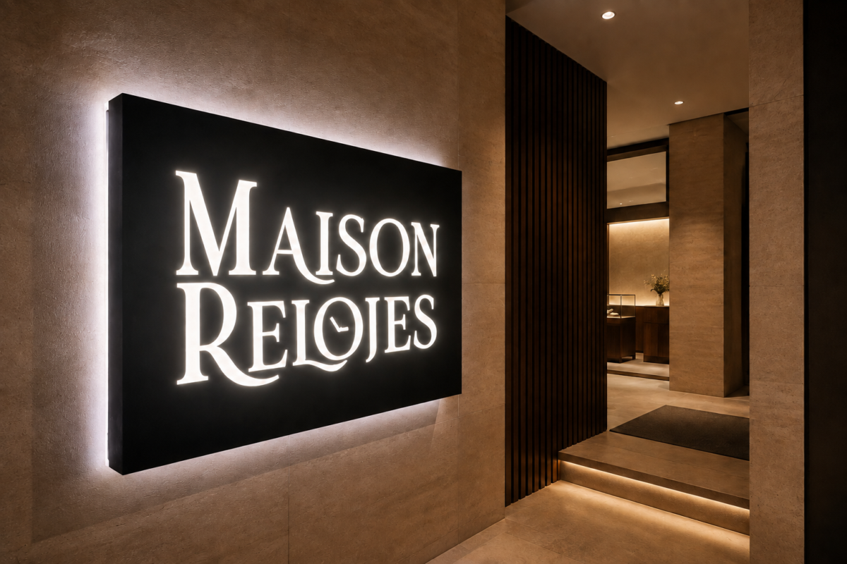 Entrada de Maison Relojes para comprar y vender relojes de lujo en Madrid