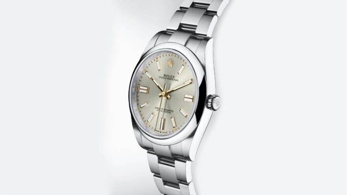 Rolex Oyster Perpetual 41 referencia 124300 con esfera silver