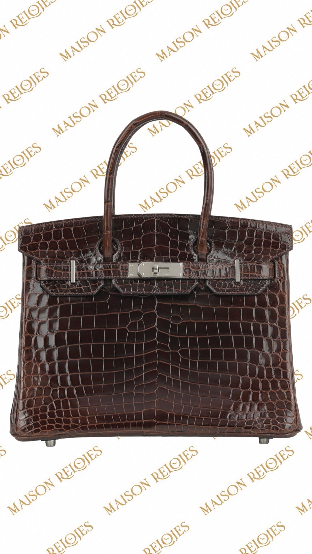 Hermès Birkin 30 / Havane / Cocodrilo / PHW