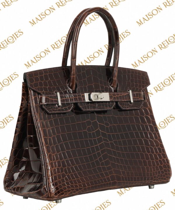 Alternative view of Hermès Birkin 30 / Havane / Cocodrilo / PHW