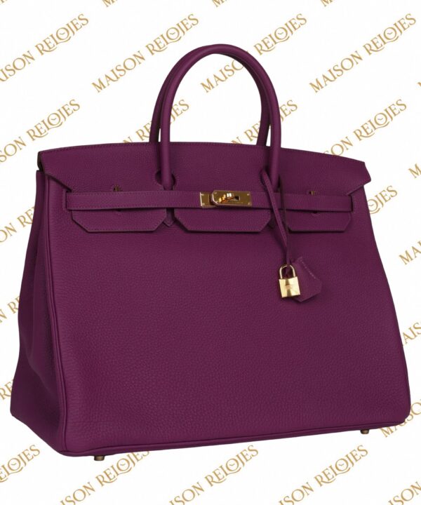 Alternative view of Hermès Birkin 40 / Anemone / Togo / GHW