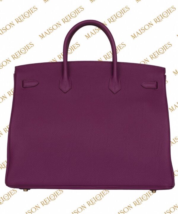 Hermès Birkin 40 / Anemone / Togo / GHW - Imagen 5