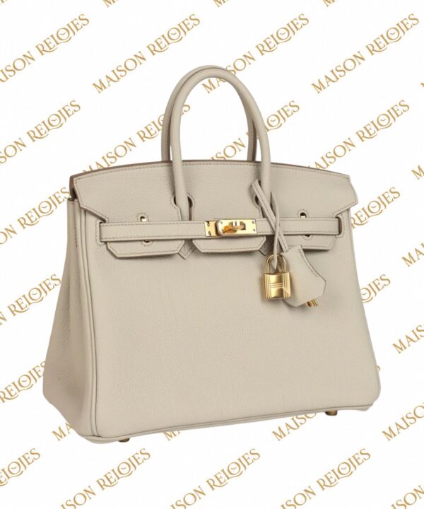 Alternative view of Hermès Birkin 25 / Beton / Togo / GHW