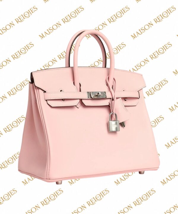 Alternative view of Hermès Birkin 25 / Rose Sakura / Swift / PHW